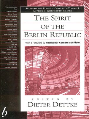 cover image of The Spirit of the Berlin Republic